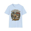 I Wear White Socks With Sandals T-Shirt — Funny Retro Vacation Graphic Tee