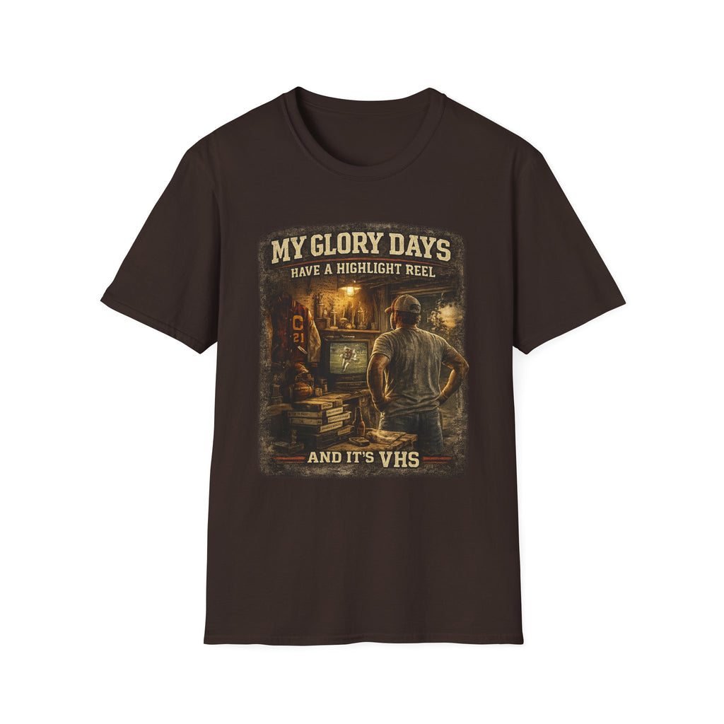 My Glory Days T-Shirt — Vintage 'Have a Highlight Reel' VHS Retro Tee