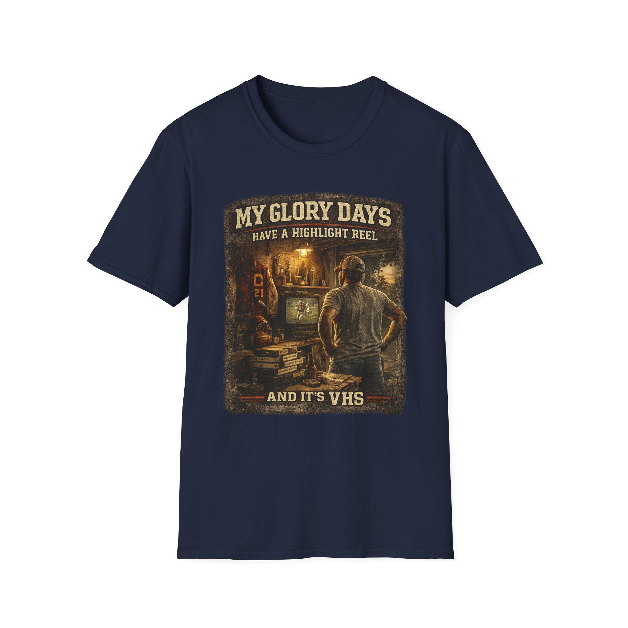 My Glory Days T-Shirt — Vintage 'Have a Highlight Reel' VHS Retro Tee