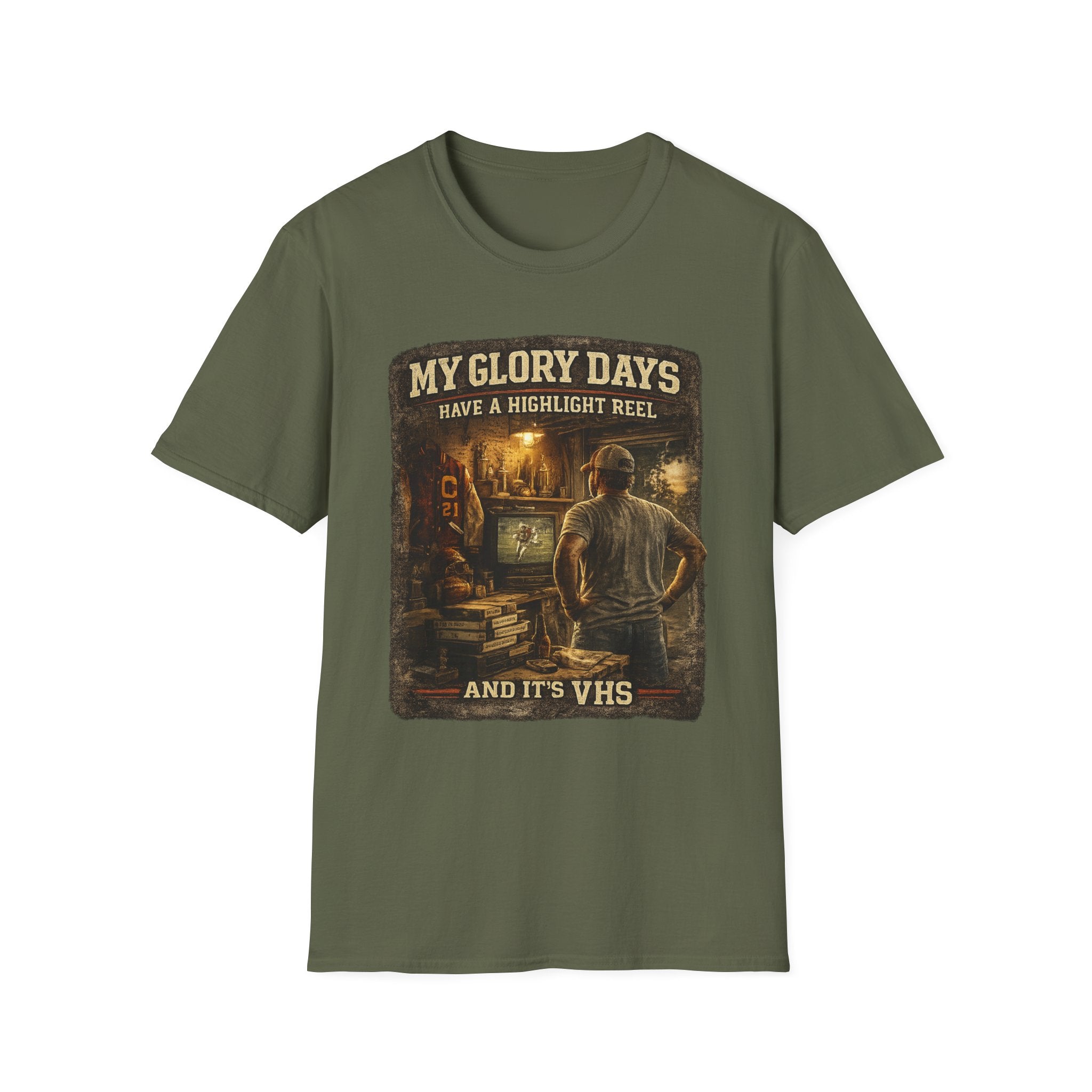 My Glory Days T-Shirt — Vintage 'Have a Highlight Reel' VHS Retro Tee