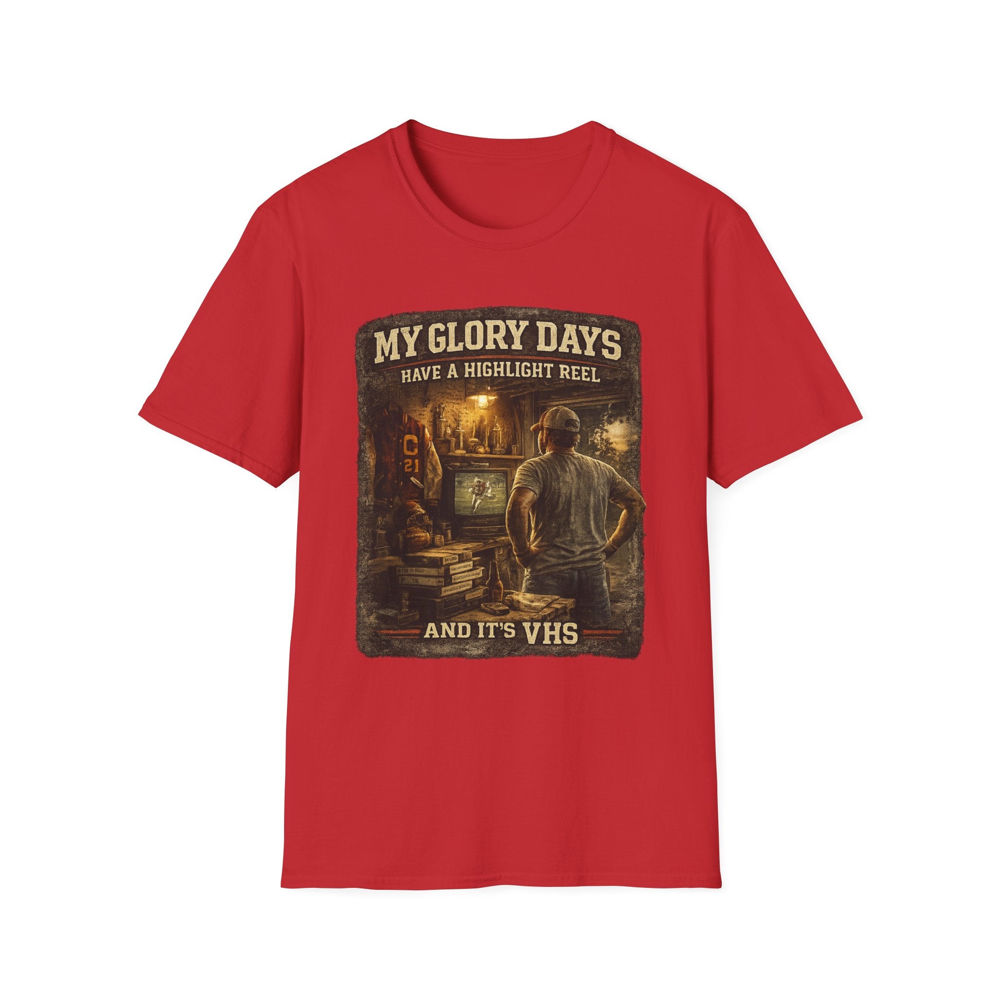 My Glory Days T-Shirt — Vintage 'Have a Highlight Reel' VHS Retro Tee