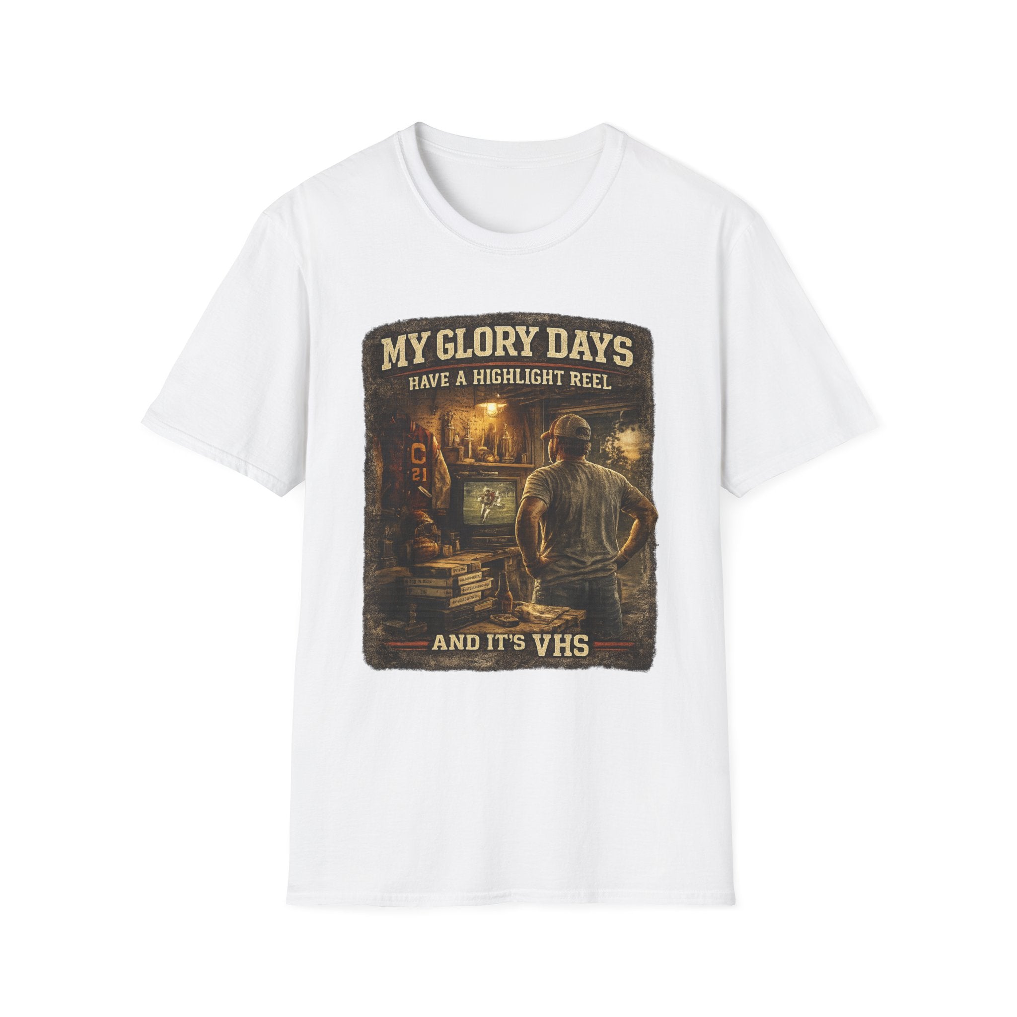 My Glory Days T-Shirt — Vintage 'Have a Highlight Reel' VHS Retro Tee