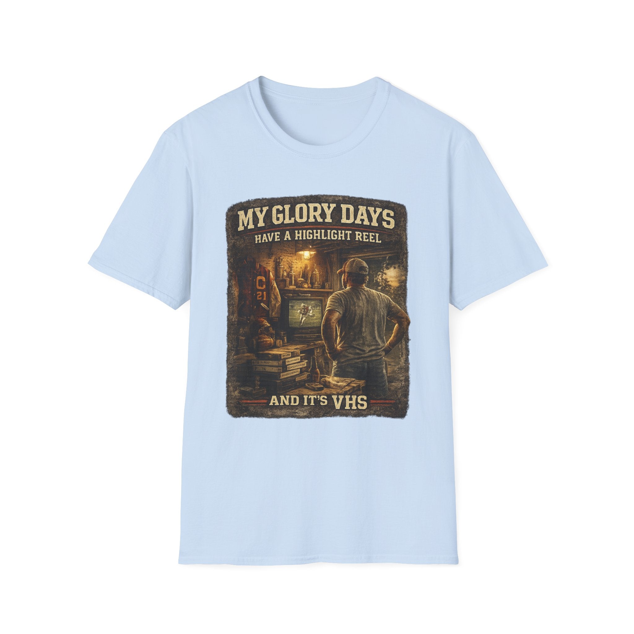 My Glory Days T-Shirt — Vintage 'Have a Highlight Reel' VHS Retro Tee