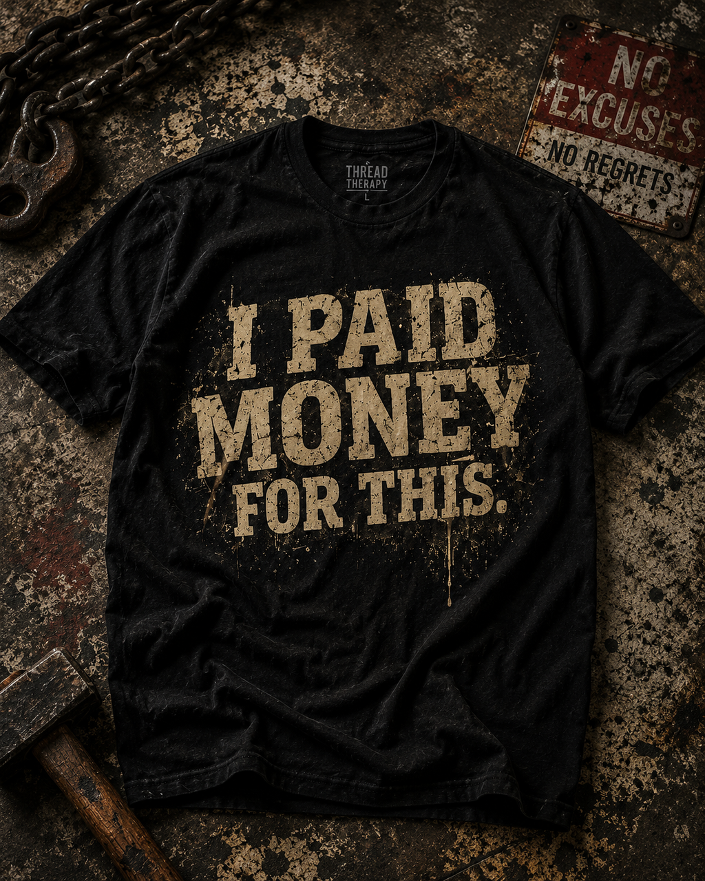 I Paid Money For This T-Shirt — Funny Vintage Statement Tee