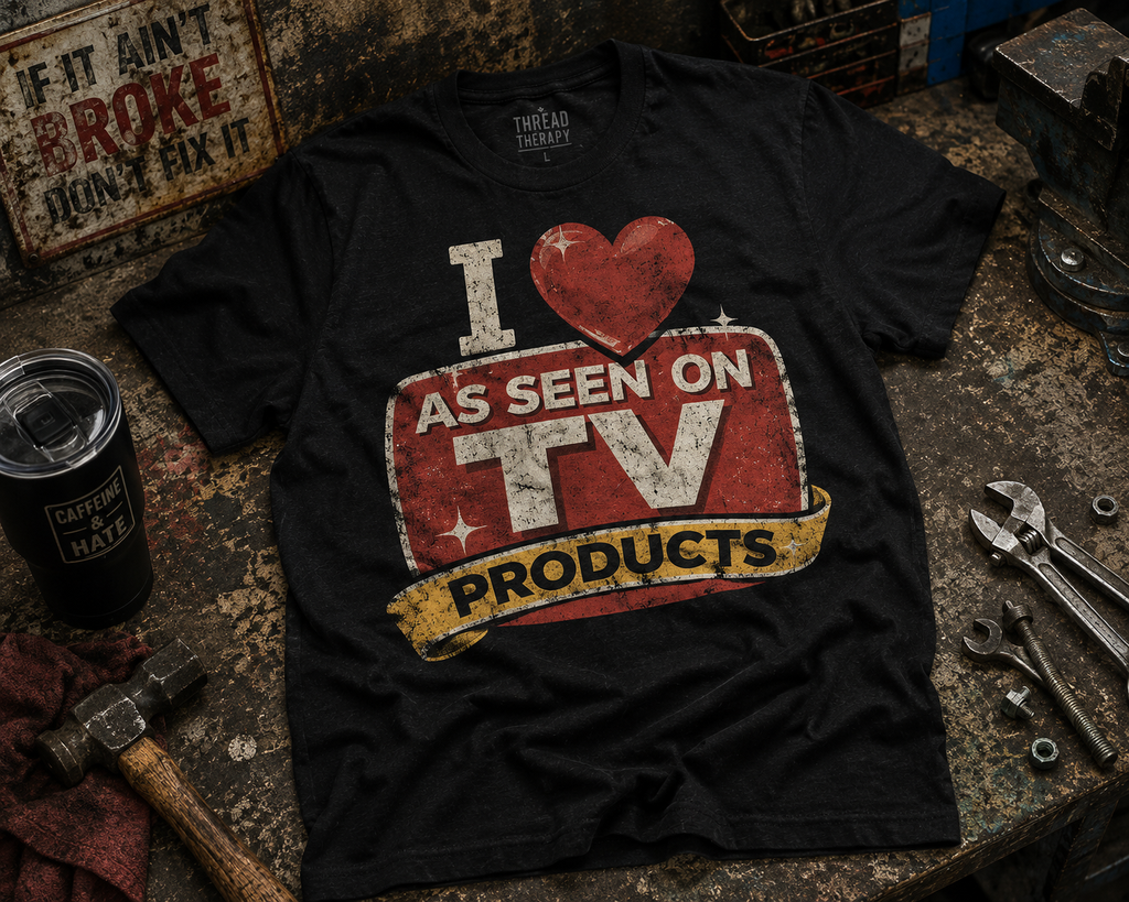 As Seen On TV 'I  As Seen On TV Products' T-Shirt