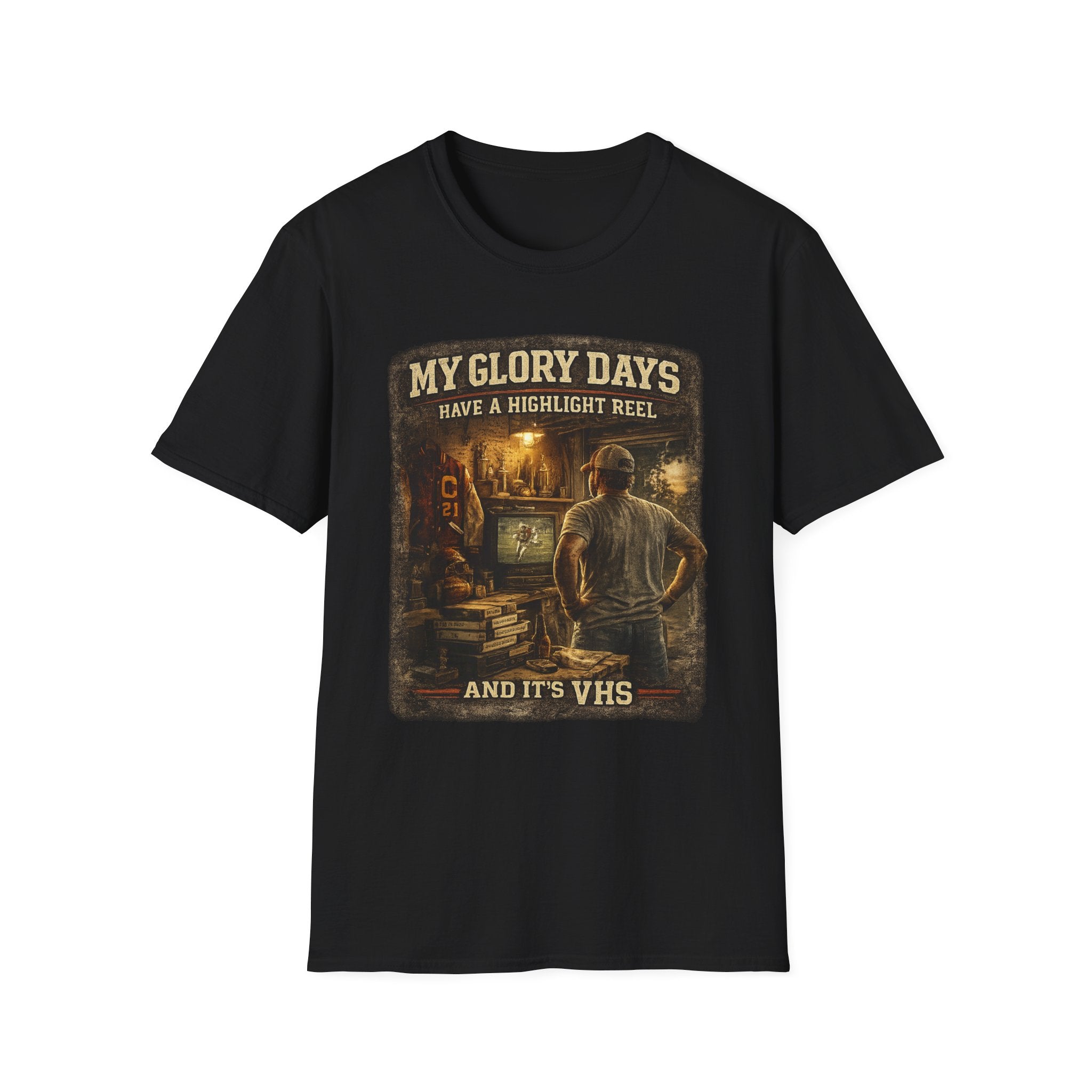 My Glory Days T-Shirt — Vintage 'Have a Highlight Reel' VHS Retro Tee