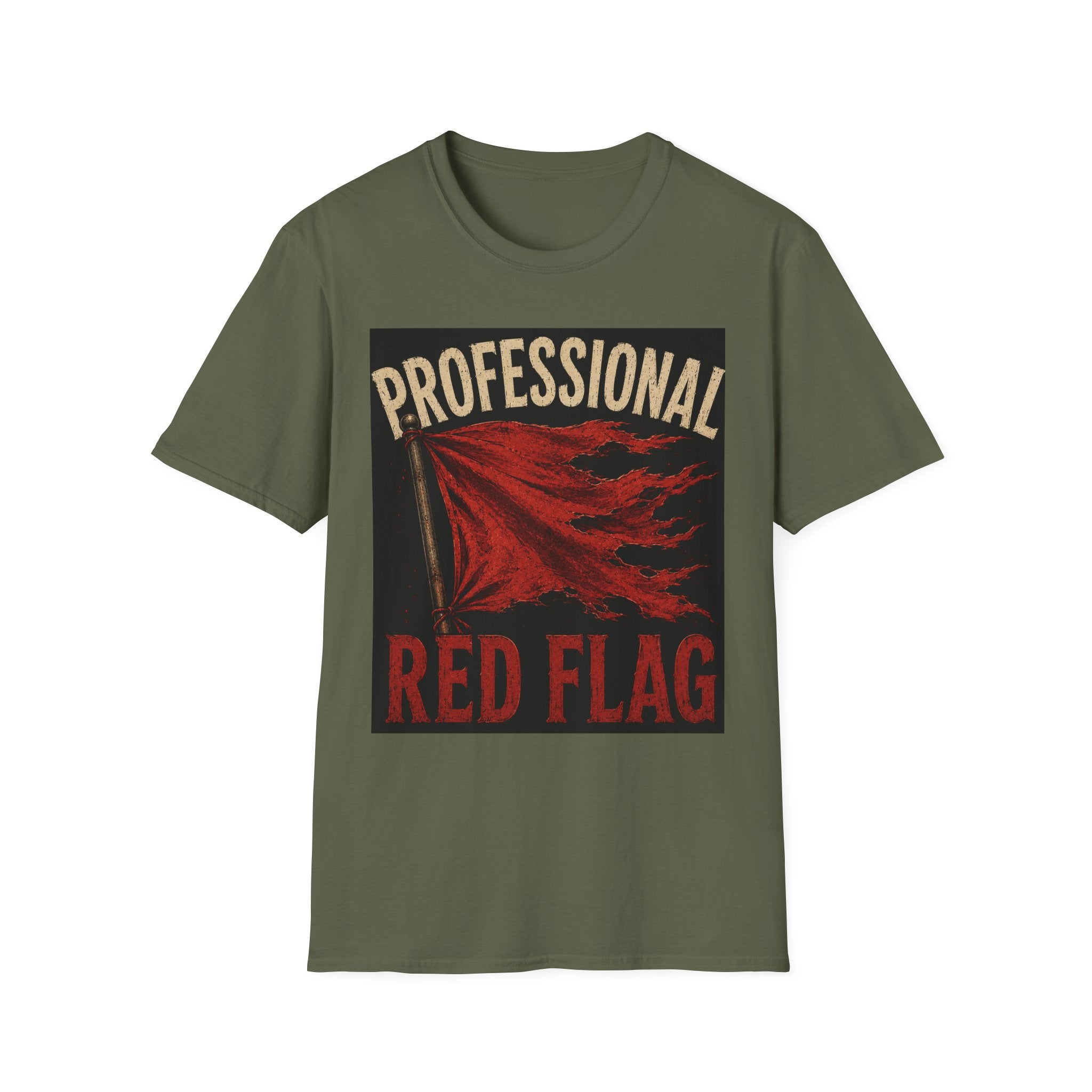 Professional Red Flag T‑Shirt