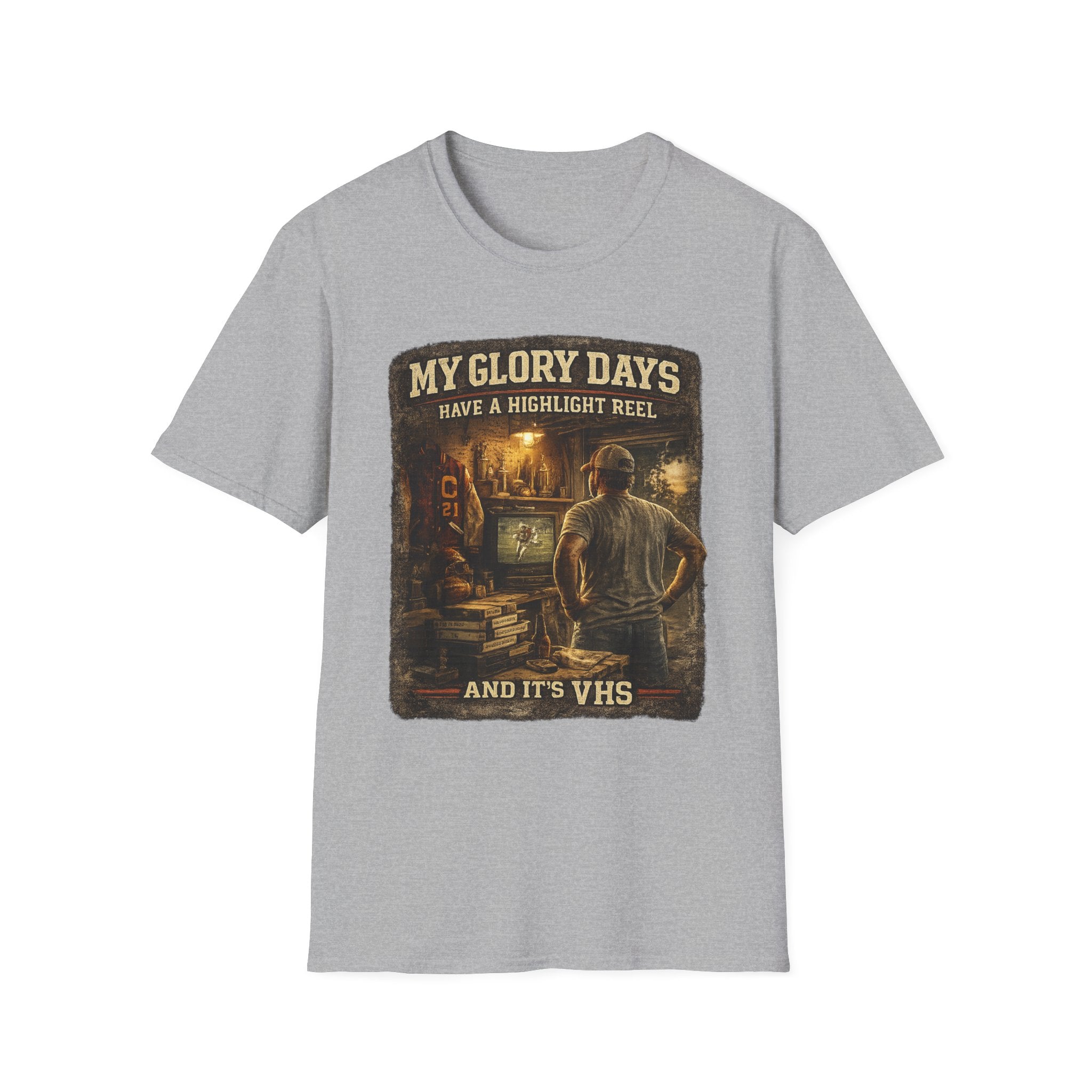 My Glory Days T-Shirt — Vintage 'Have a Highlight Reel' VHS Retro Tee